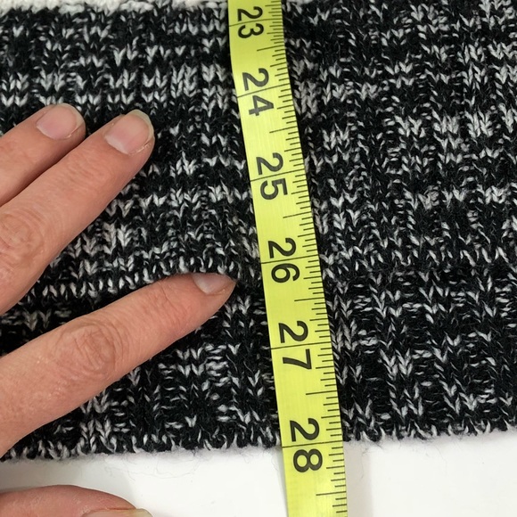 r + j Color Block Hi Low Tunic Crew Neck Sweater M - Picture 8 of 8